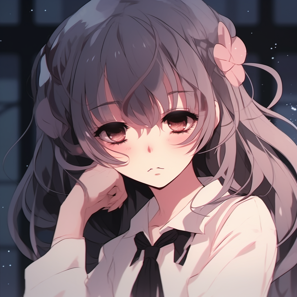 Sad Anime Girl Depressed Aesthetic Pfp ...novocom.top HD phone wallpaper |  Pxfuel