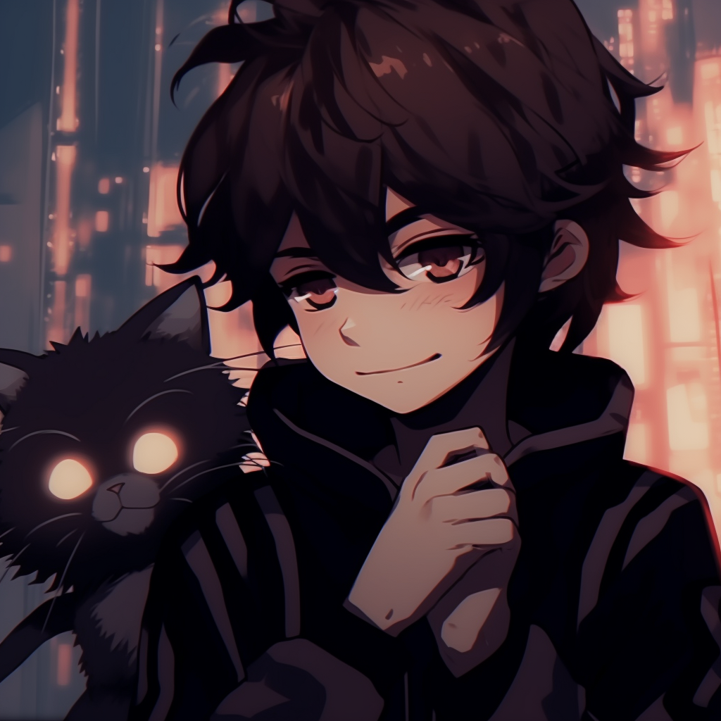 Night Street Anime Art - Aesthetic Anime Pfp Focus (@pfp) | Hero