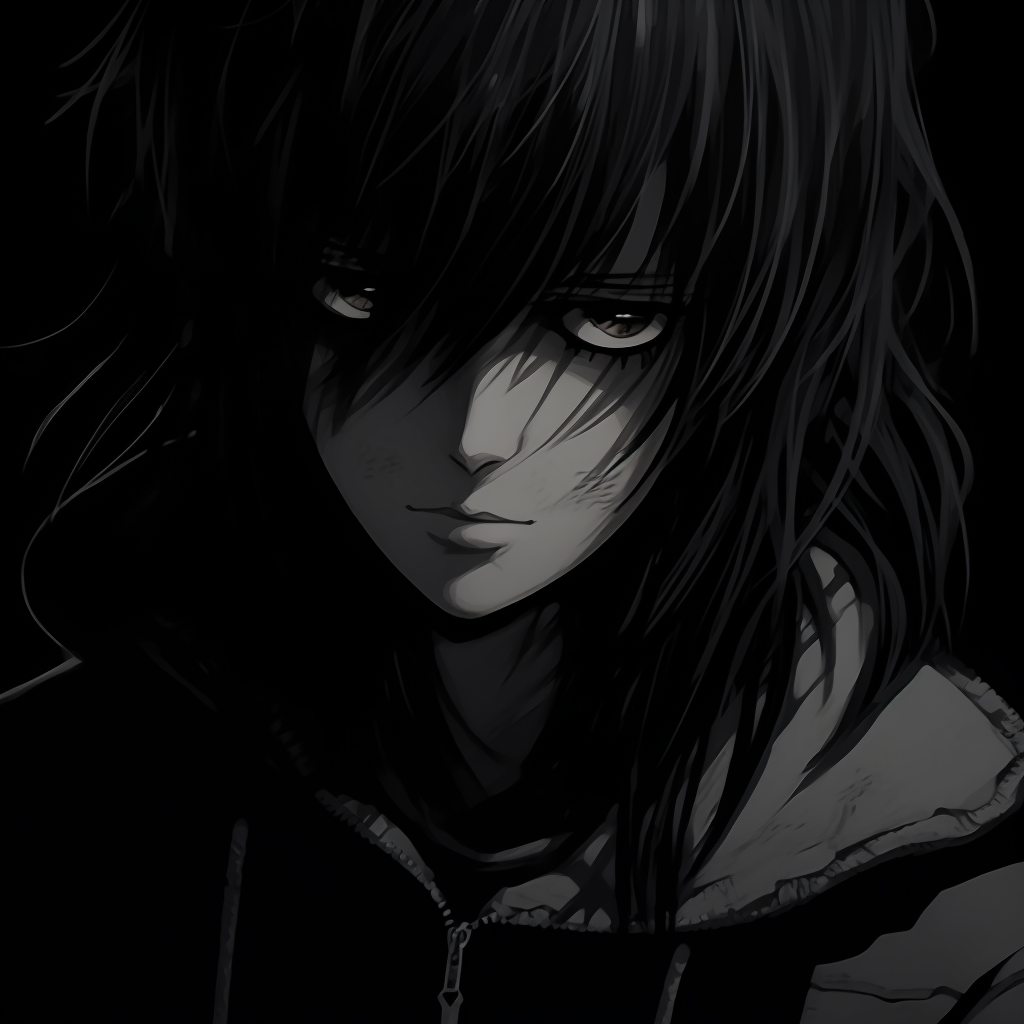 Dark Anime PFP pfp Hero