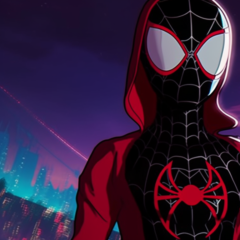 Miles Morales Matching Pfp Halloween Theme Aesthetic Matching Pfp 629d3c15 E120 4712 B40e 3acbaf122316 Spooky Night Duo Miles Morales Halloween Themed Pfps Left Side Left PFP