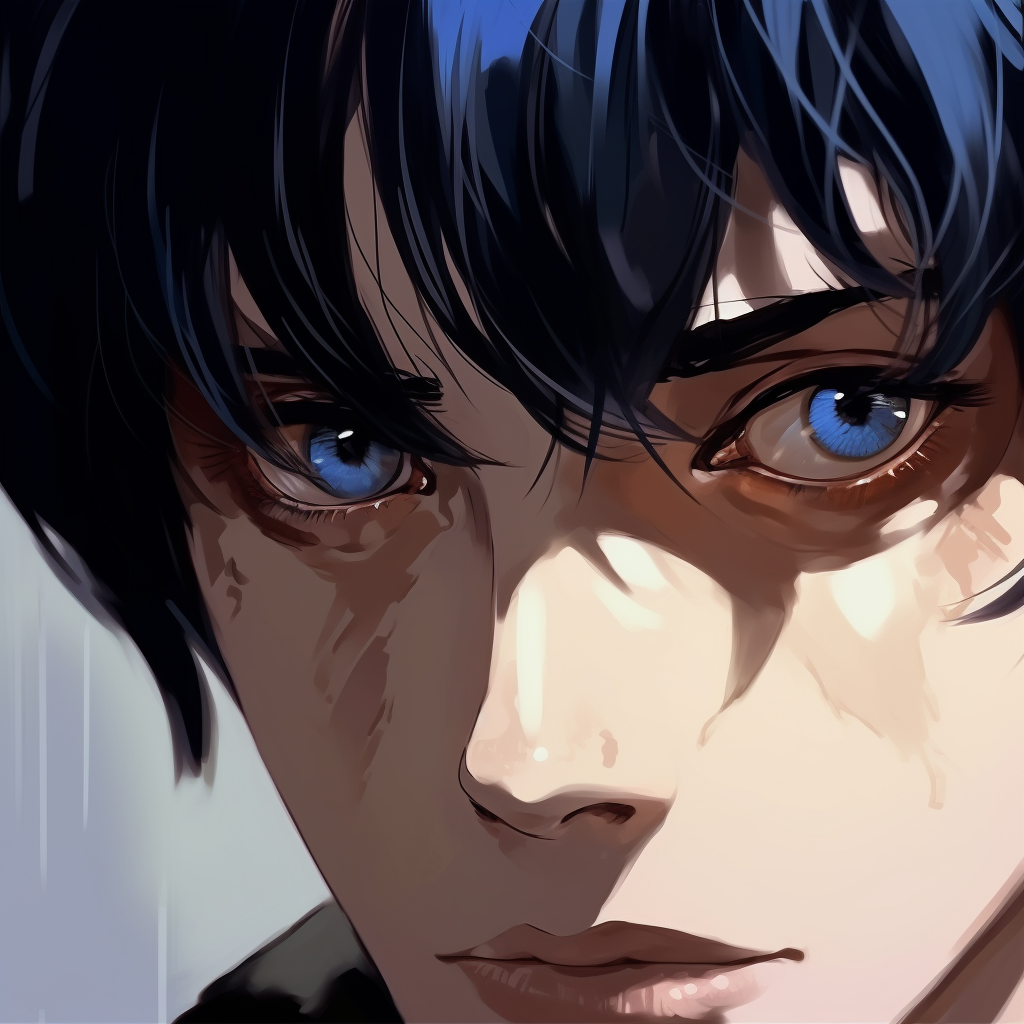 Anime Eyes Alight with Determination - pfp anime eyes male art - Image  Chest - Free Image Hosting And Sharing Made Easy