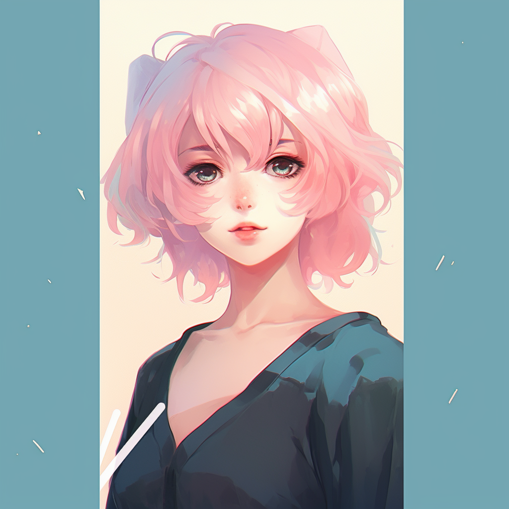 Artsy Anime Girl in Pastel - examples of aesthetic anime pfp - Image Chest  - Free Image Hosting And Sharing Made Easy