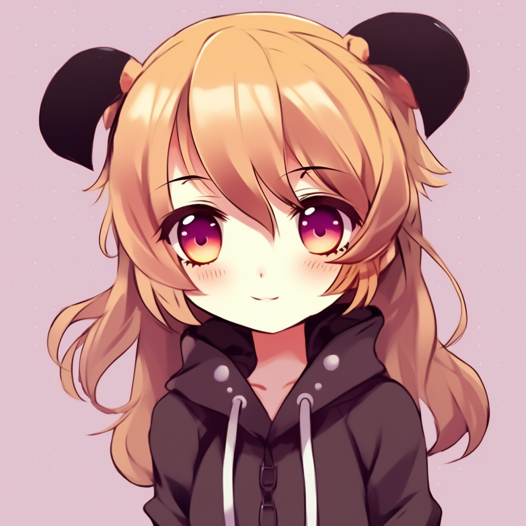 Bear anime girl pfp