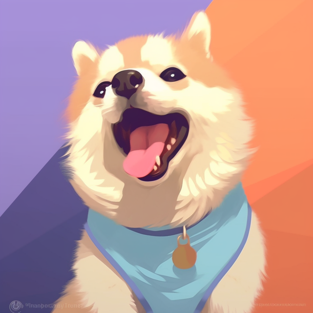 cute funny dog (profile picture)