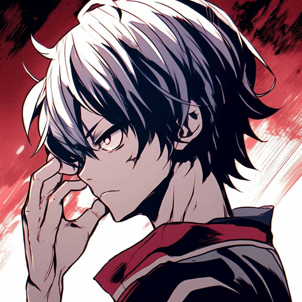 Anime Boy Eyes The Fire Within - unique anime eyes pfp boy