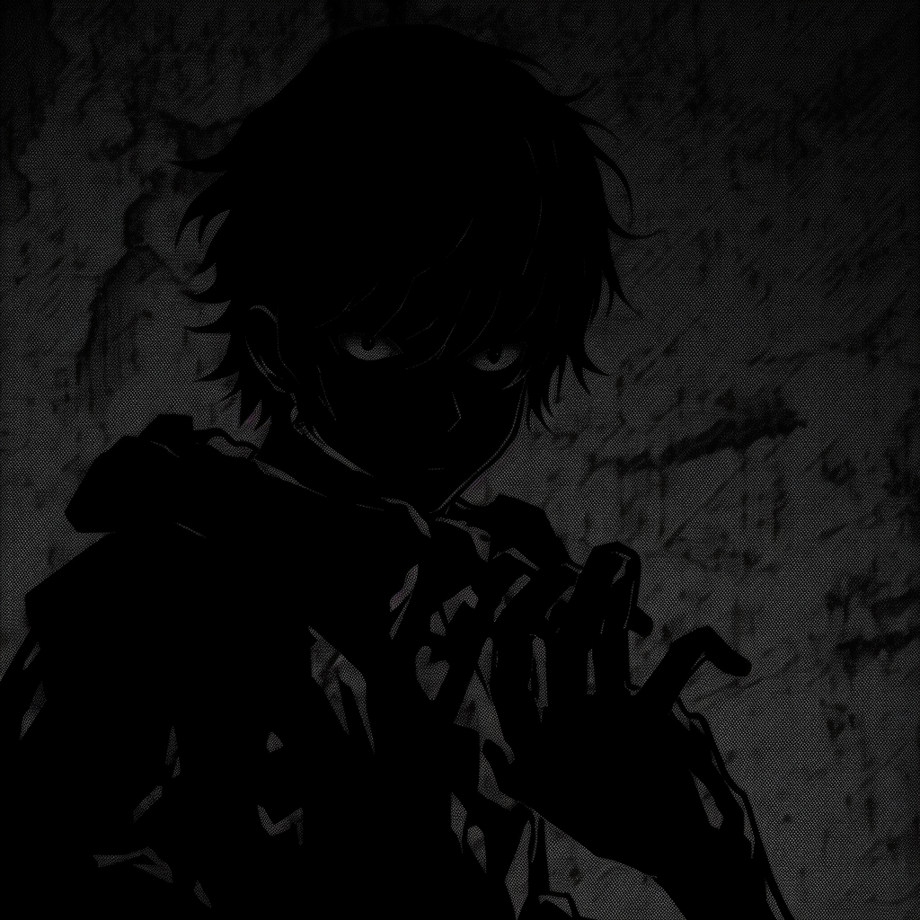 Shadowy Silhouette Dark Anime - Dark Anime Pfp (@pfp)