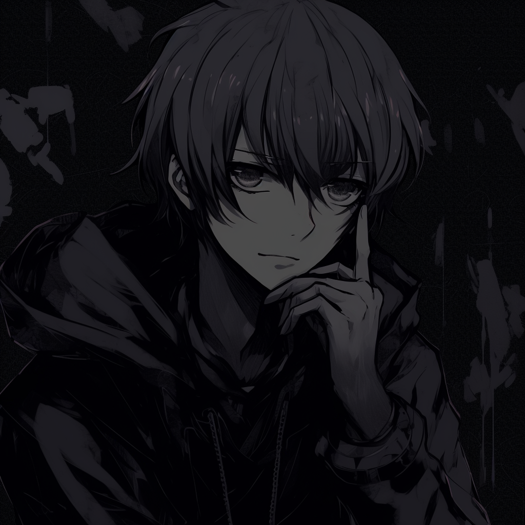 Dark anime profile pictures