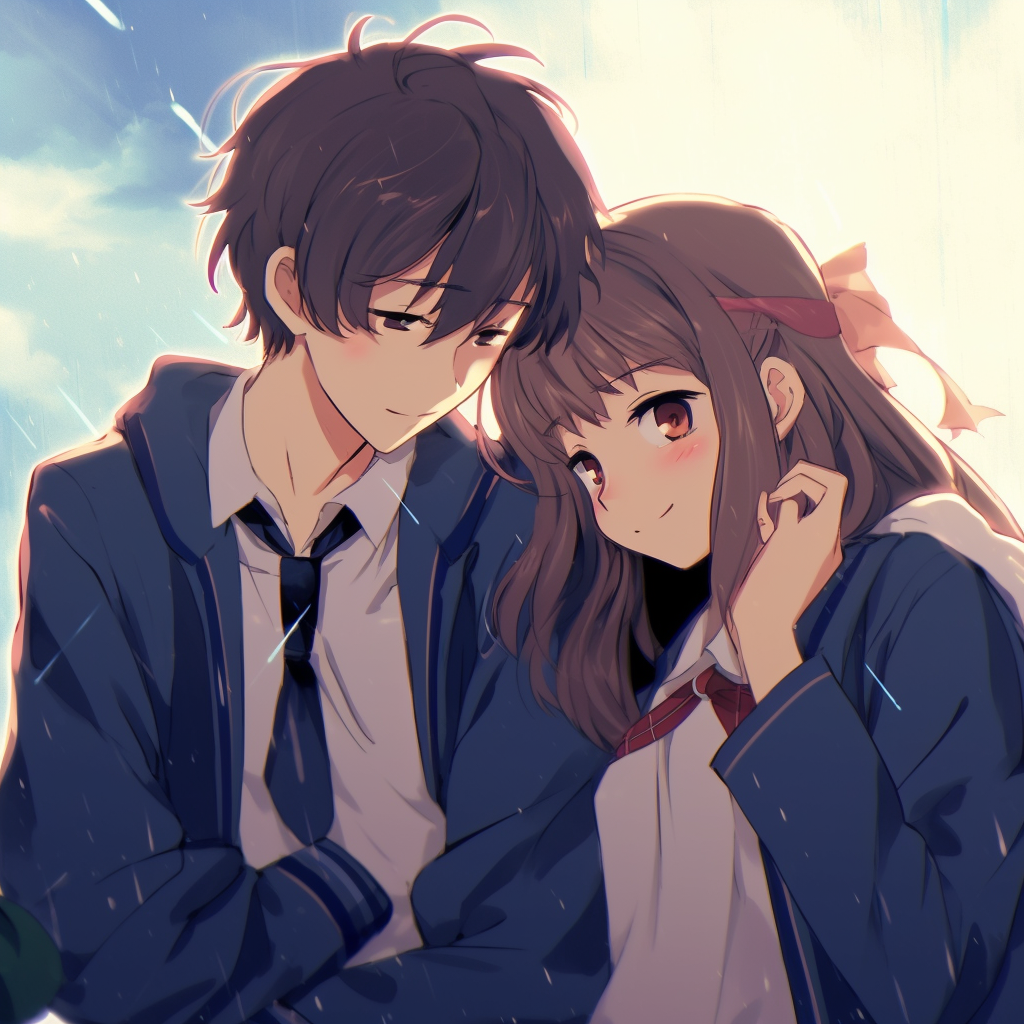 Cheerful Anime Couple PFP - adorable couple anime pfp - Image Chest - Free  Image Hosting And Sharing Made Easy