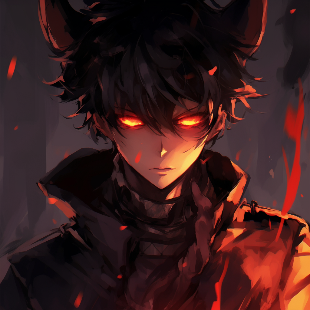 Anime Demon King Profile - Demonic Anime Pfp (@pfp)