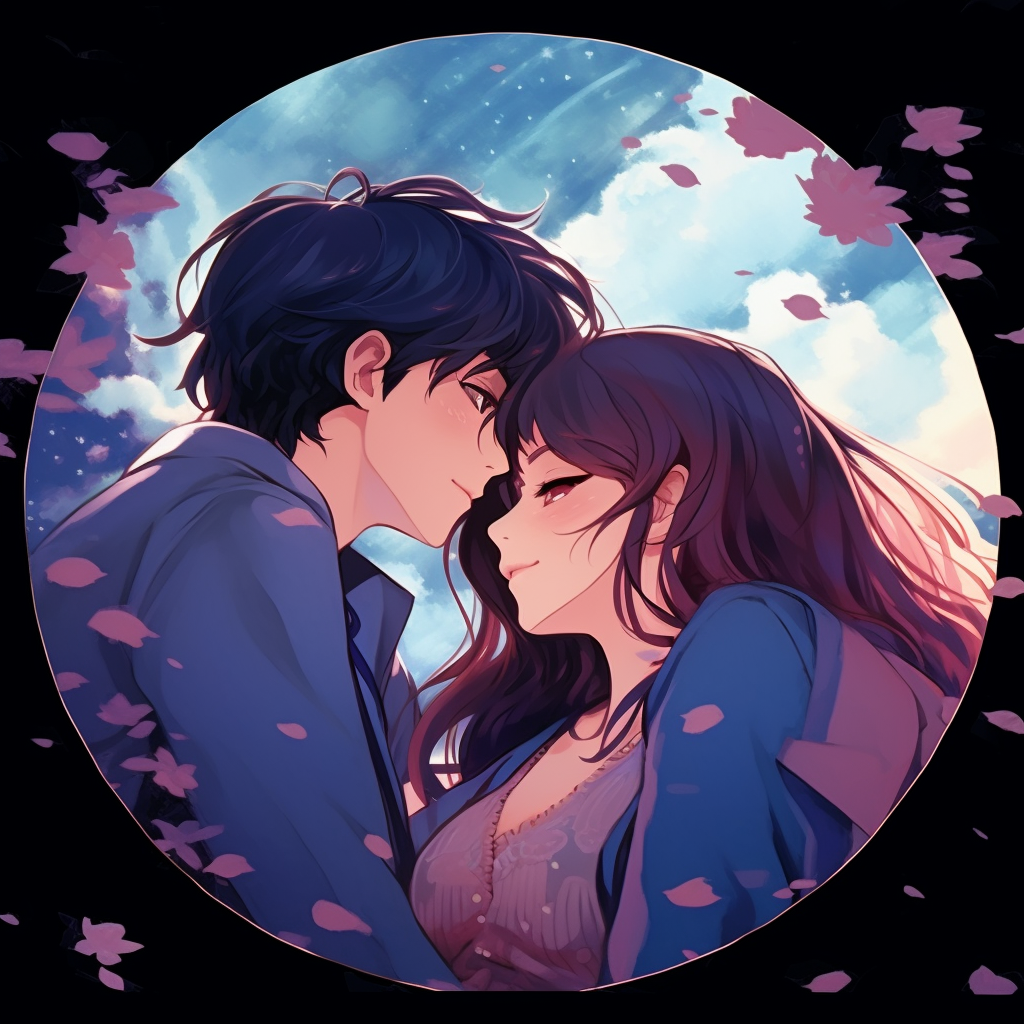 Matching Anime GIF - Matching Anime Kissing - Discover & Share GIFs