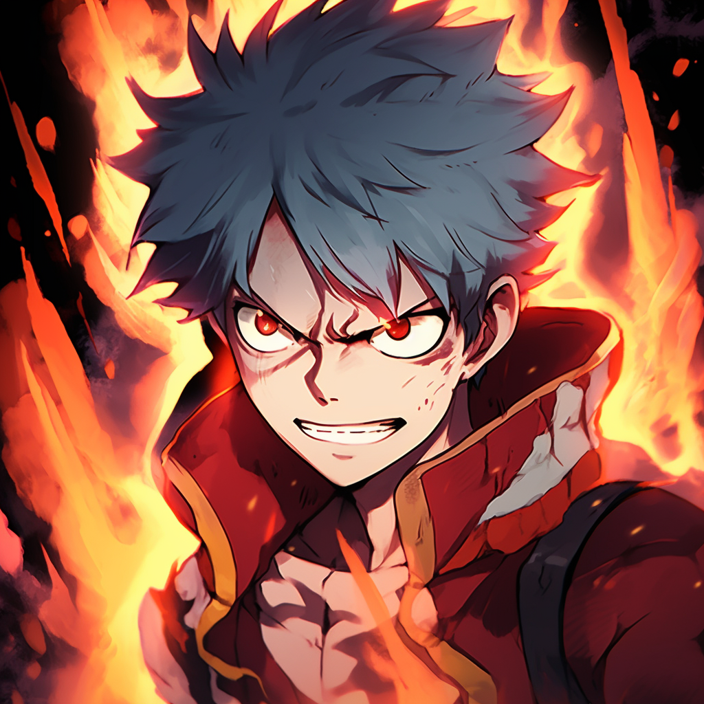 Anime Fire Emperor Creative - Fire Anime Pfp Space (@pfp)