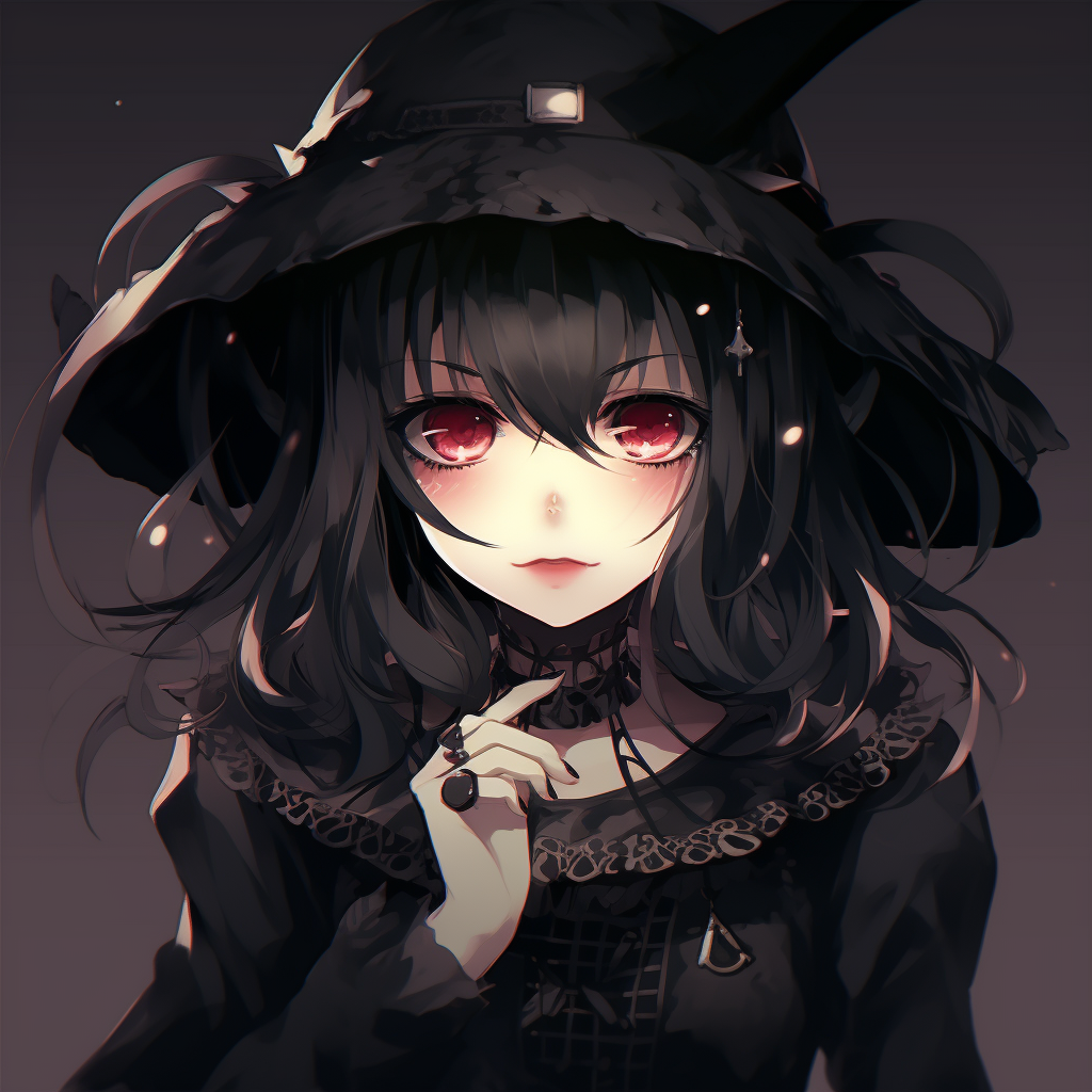 Ghostly Goth Anime Girl - Goth Anime Girl Pfp (@pfp) | Hero