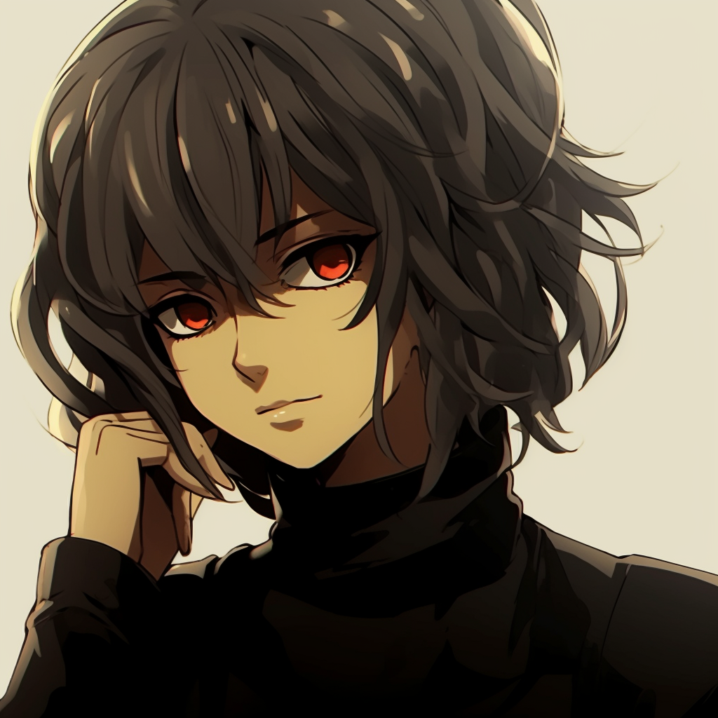 Deep Thought Black Anime Character - black anime character pfp