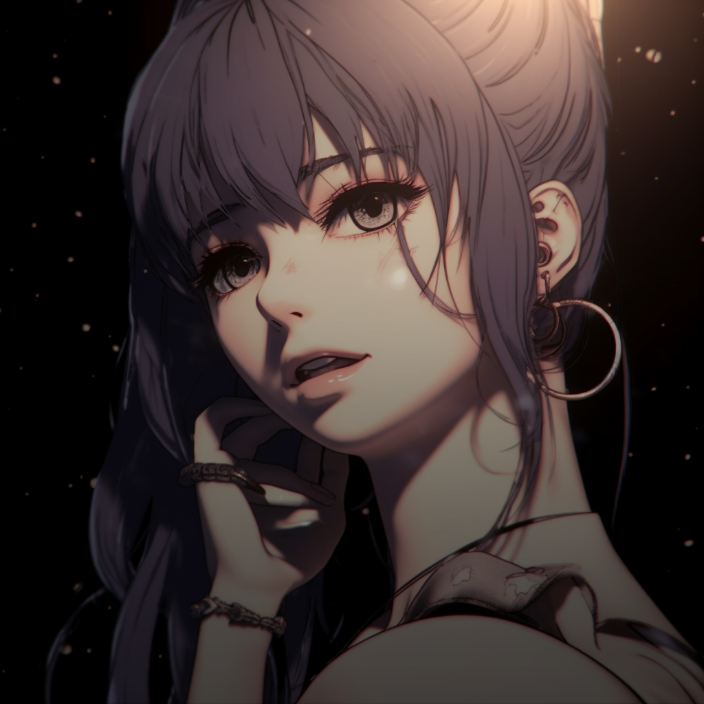 Grunge anime Girl - Discord Pfp