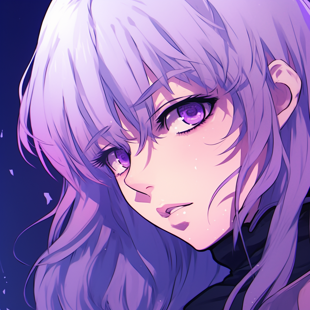 Purple Anime Character Pfps - Anime Purple Pfp Collection (@pfp