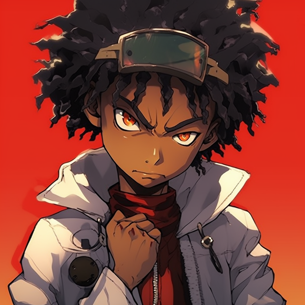 black guy pfp icon in 2022 | Black anime characters, Black cartoon  characters, Cartoon art styles | Black anime characters, Anime, Cartoon art  styles
