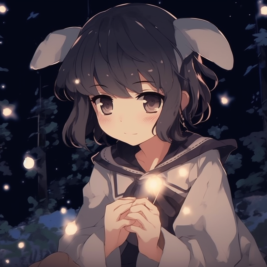 Cute Anime Girl - Discord Pfp