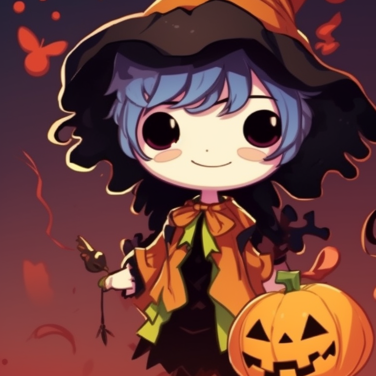 Witch's Halloween Pumpkin Magic Gif Animated Cartoon Character PNG Images