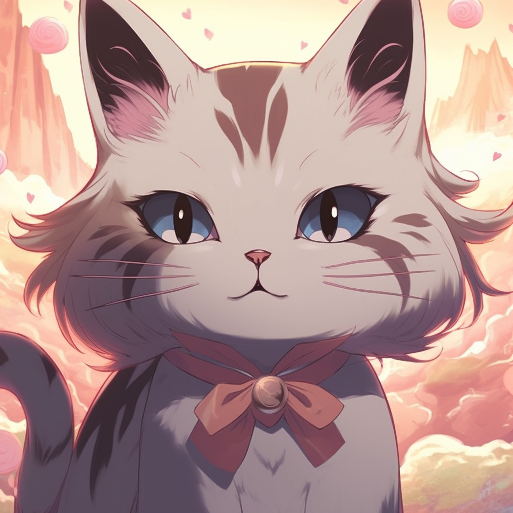 cute cat anime characters