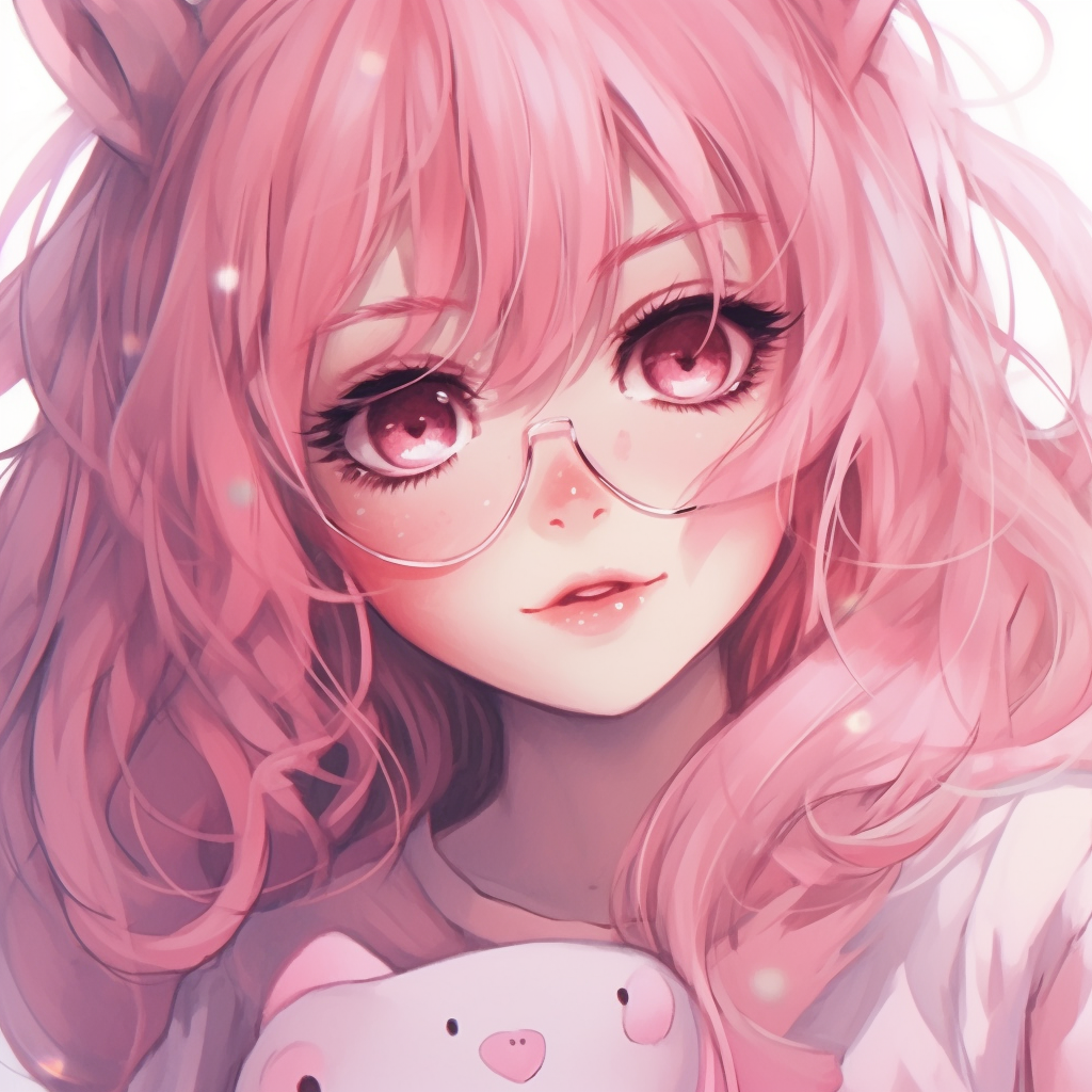 Pink Anime Princess Profile - Pink Anime Girl Pfp Gallery (@pfp)