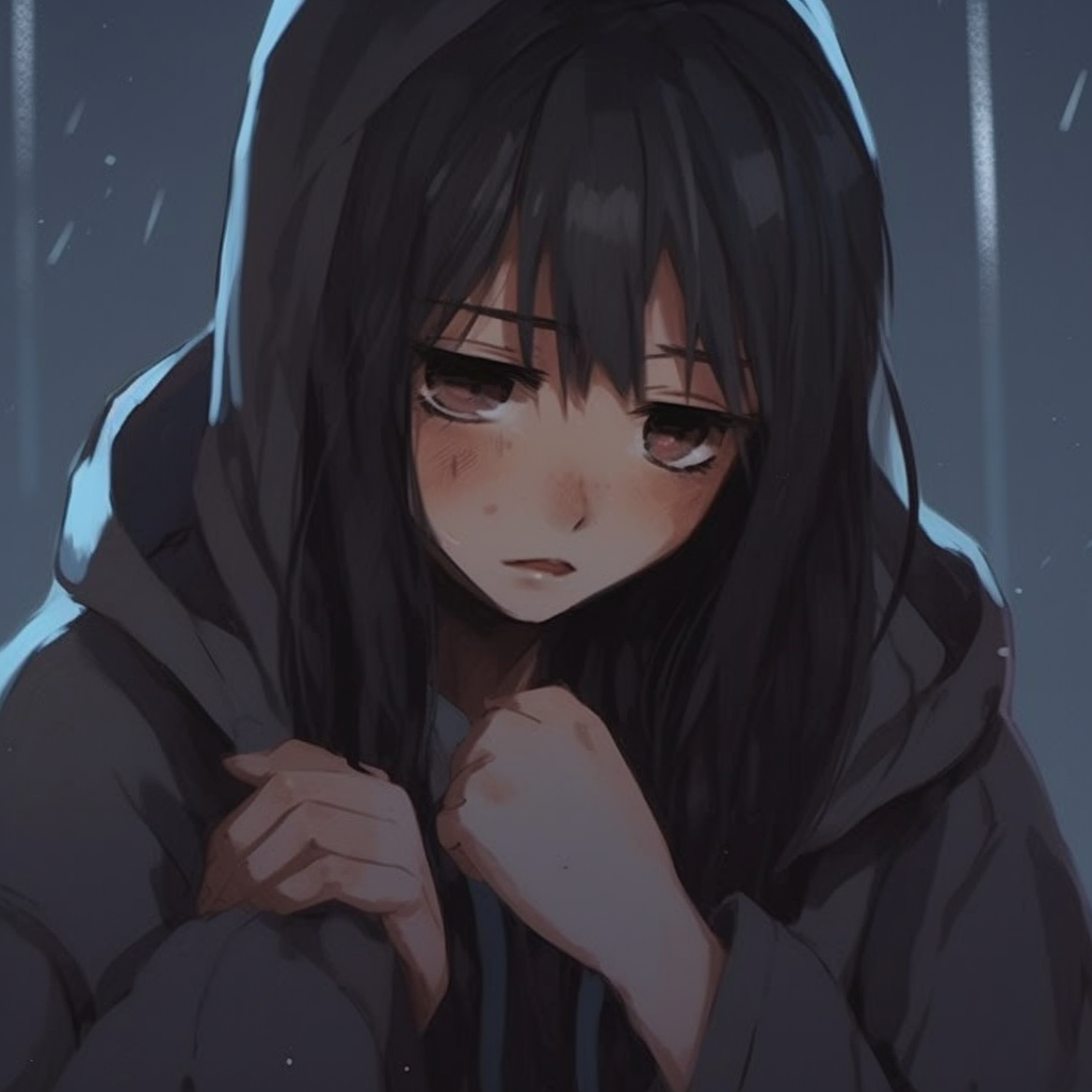 Depressed Anime Girl Pfp Avatar - Depressed Anime Girl Pfp (@pfp