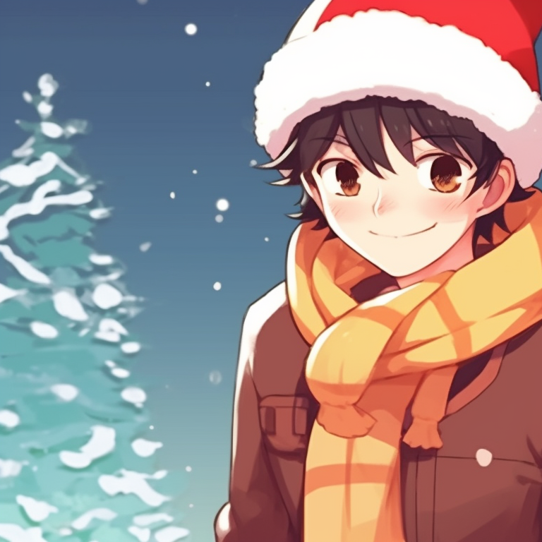 𓏲 𝐌𝐀𝐓𝐂𝐇 𓍯 | Anime, Aesthetic anime, Anime christmas