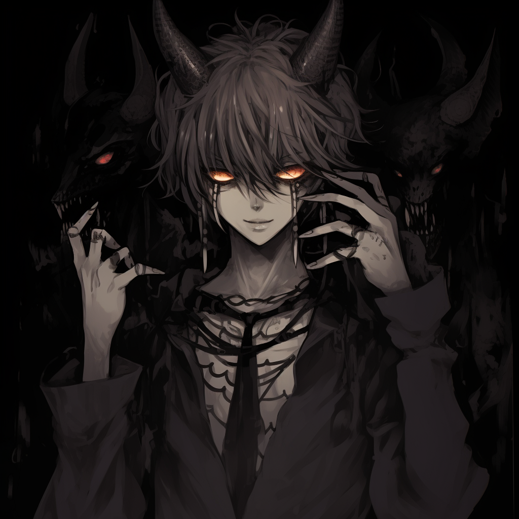 Anime Demon King Profile - Demonic Anime Pfp (@pfp)