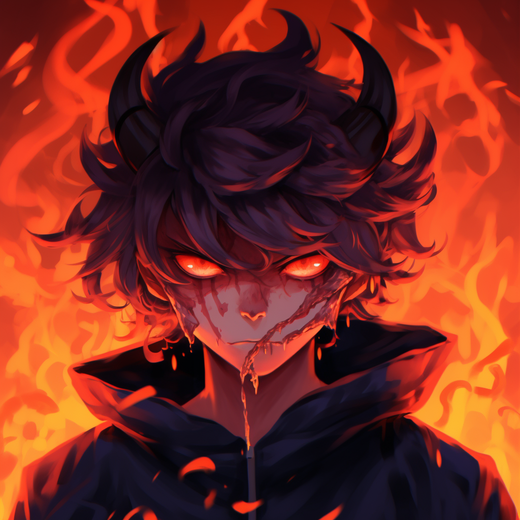 Shadowy Demon Boy Demonic - Demonic Anime Pfp (@pfp) | Hero