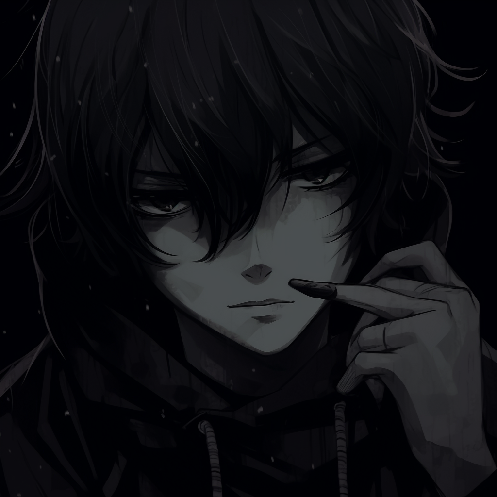 Shadowy Silhouette Dark Anime - Dark Anime Pfp (@pfp)