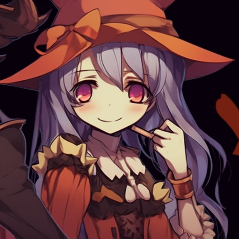 Ghoulish Love Halloween Anime - Matching Pfp Pinterest Halloween Theme  Aesthetic Matching Pfp Ideas (@pfp)