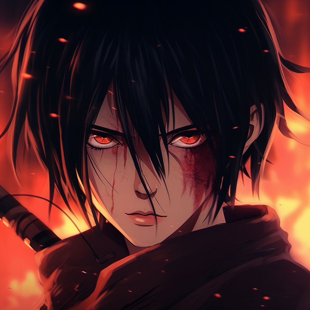 Anime Boy Eyes The Fire Within - unique anime eyes pfp boy