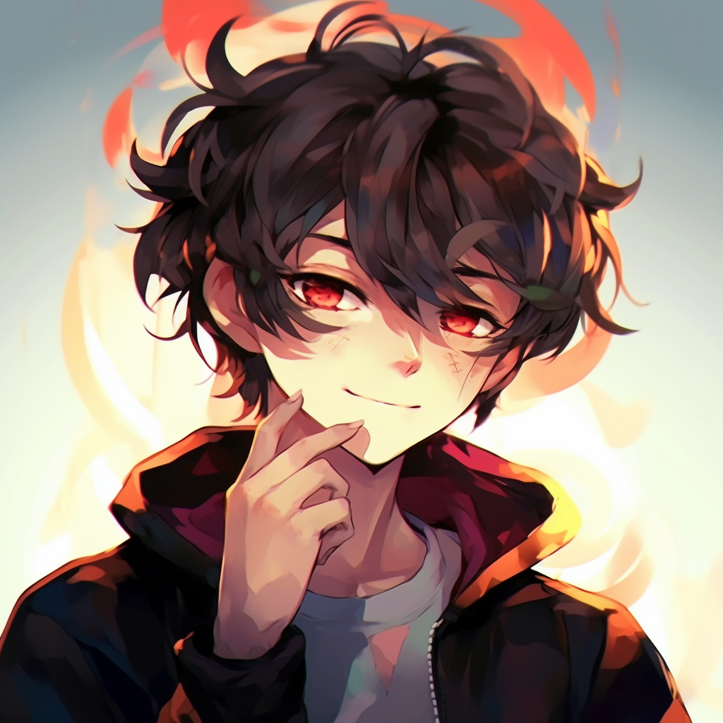 Aesthetic anime boy pfp