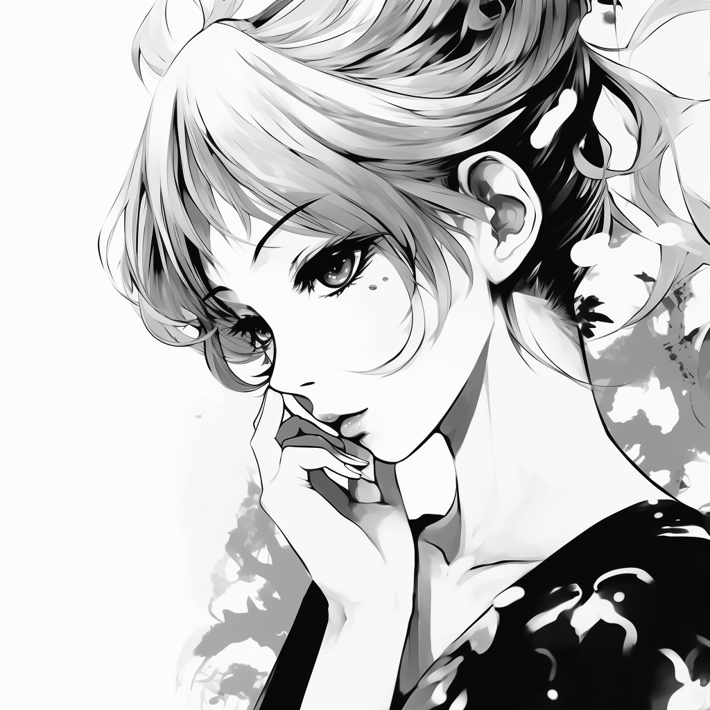Anime aesthetic girl cute