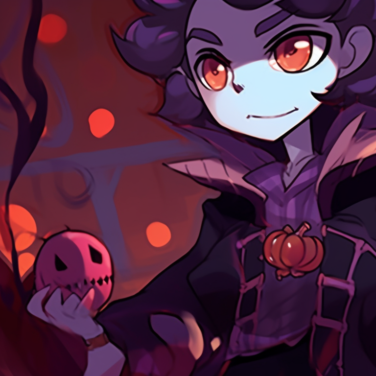 Stolas and blitzo matching pfp halloween theme aesthetic matching pfp