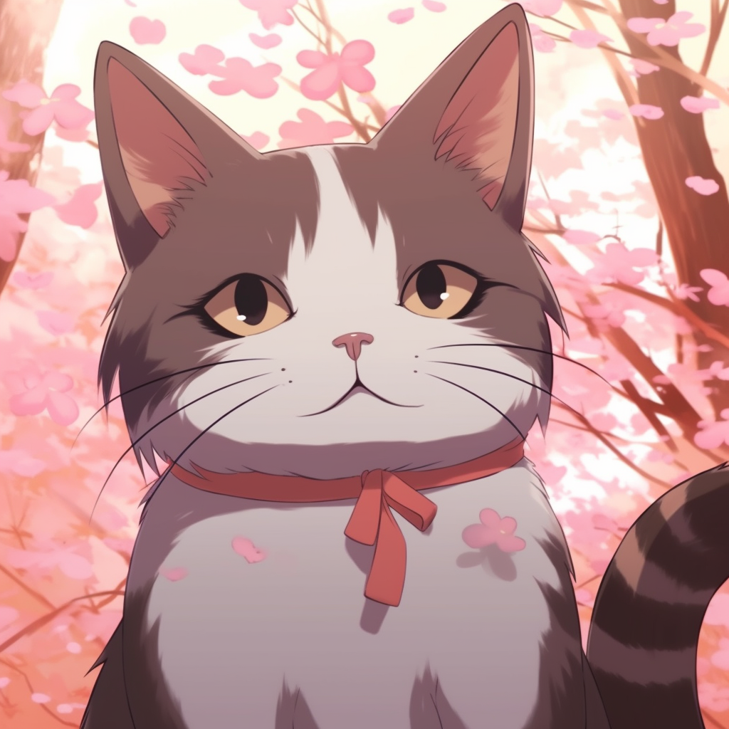 cute anime kitty wallpaper