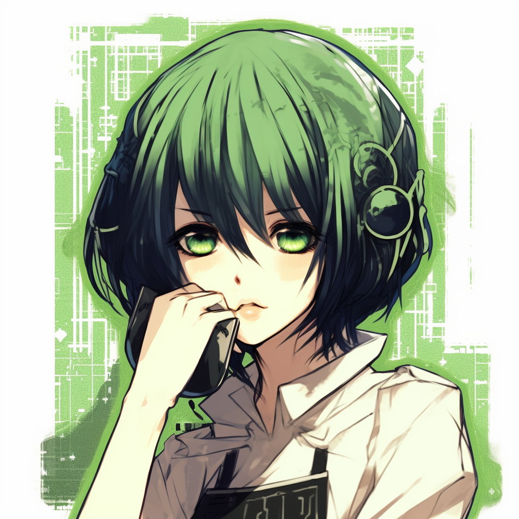 Green Anime Pfp Aesthetic Icons - Green Anime Pfp Universe (@pfp