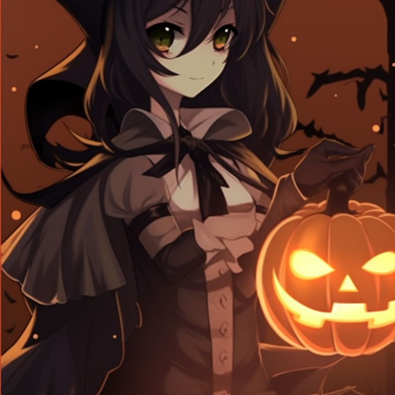 Grim Grin Animated Halloween - Anime Couple Pfp Matching Halloween Theme  Aesthetic Matching Pfp Ideas (@pfp)