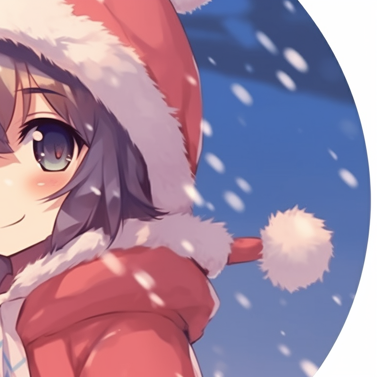 cute matching pfp anime boy x girl christmas｜TikTok Search, anime cute pfp  