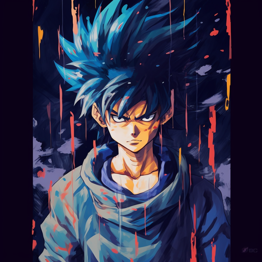 Goku black with drip, dragonballsuper, gokublack, HD phone