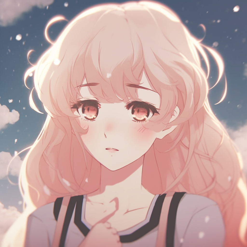 Anime Girl In Pastel Aesthetic - Aesthetic Anime Pfp Focus (@pfp