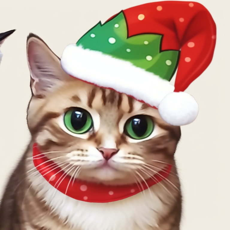 Christmas Cat Companions Matching - Matching Christmas Cat Pfp