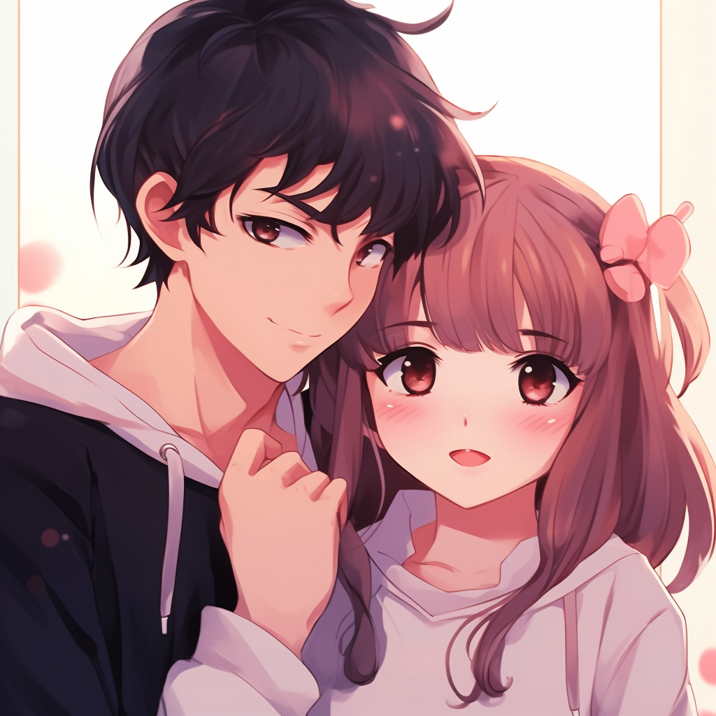 Chibi Anime Couple 2 - Anime Pfp Matching Concepts (@pfp)