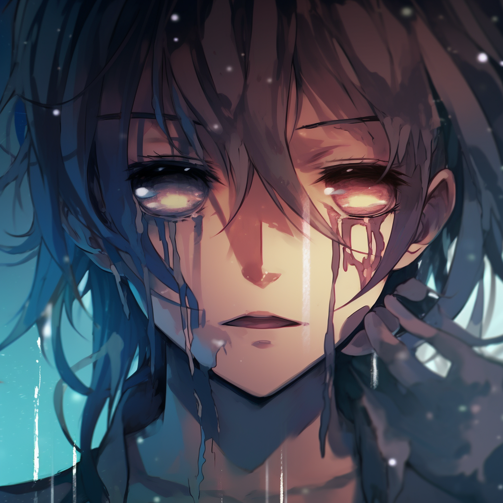 anime#fyp#viral#sad#drepression#crying#pfp