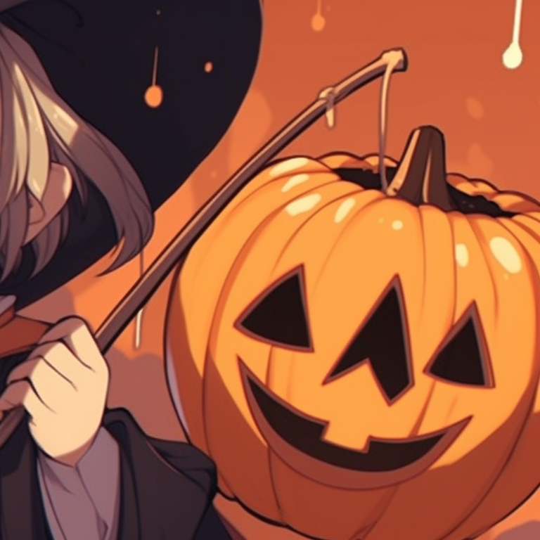Starry Halloween Dreamers Cute Matching Pfp Halloween Aesthetic Dde5a10b E212 4733 A9a3 0e122827b2df Hallowed Pumpkin Duo Cute Halloween Matching Pfp Right Side Right PFP
