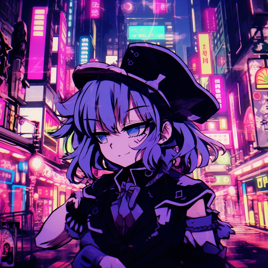Cool Anime Neon Wallpapers - Wallpaper Cave
