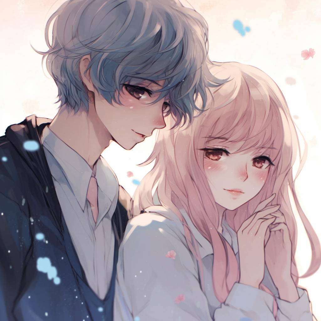 Eternity Embrace Romantic Anime - Anime Couples Matching Pfp Aesthetic  Matching Pfp Ideas (@pfp) | Hero