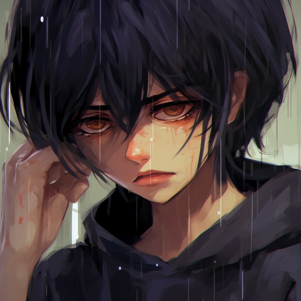 Sad anime boy wallpaper by offical_HYBRID - Download on ZEDGE™ | 899a