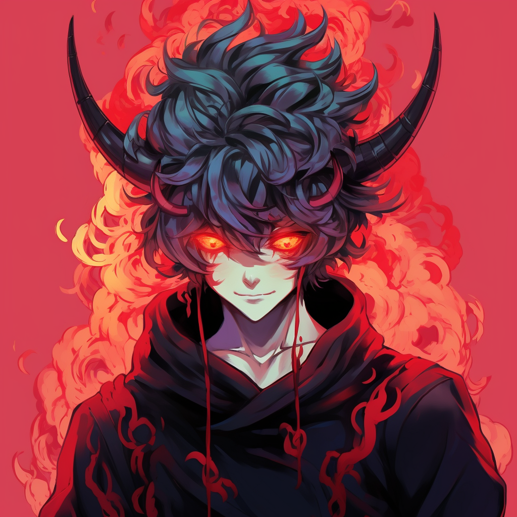 Anime Demon King Profile - Demonic Anime Pfp (@pfp)