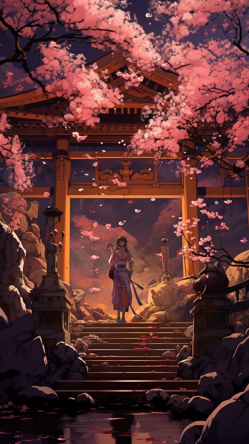 Sacred Shrines Anime Art Wallpapers: Hd Manga Epic Fan Art (@wallpapers)