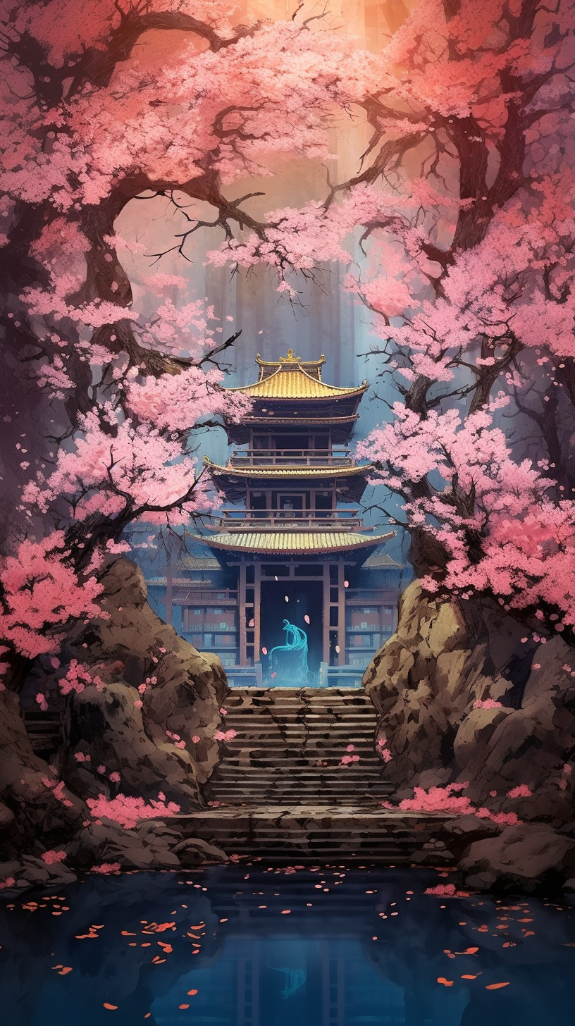 Sacred Shrines Anime Art Wallpapers: Hd Manga Epic Fan Art (@wallpapers)